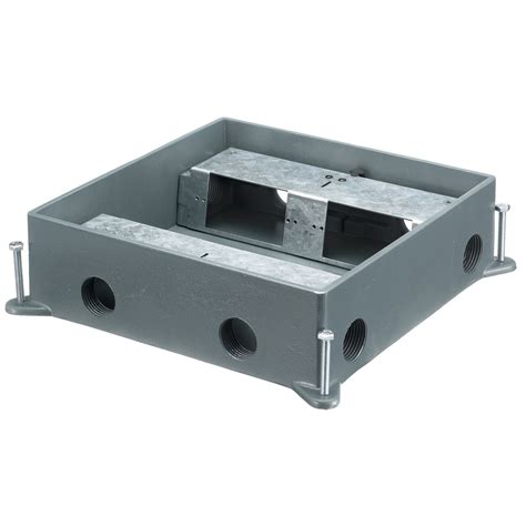 hubbell recessed concrete floor box